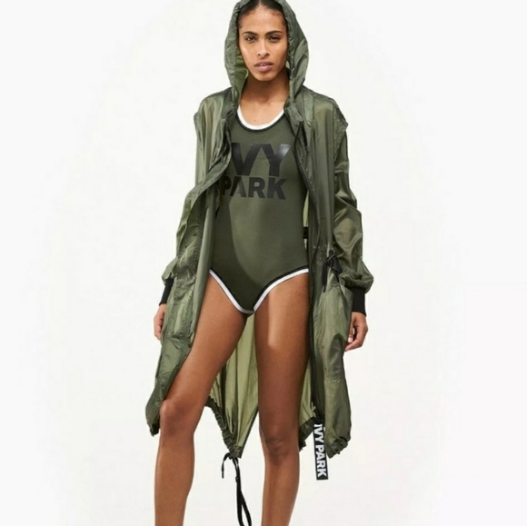 ivy park rain jacket